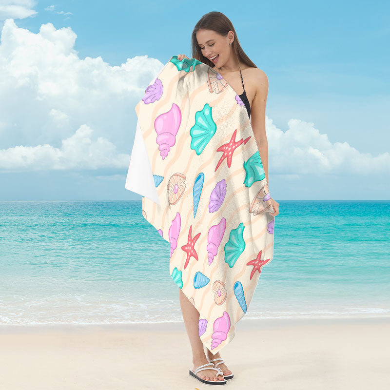 Strandtuch mit maritimem Sternenmotiv Brehn