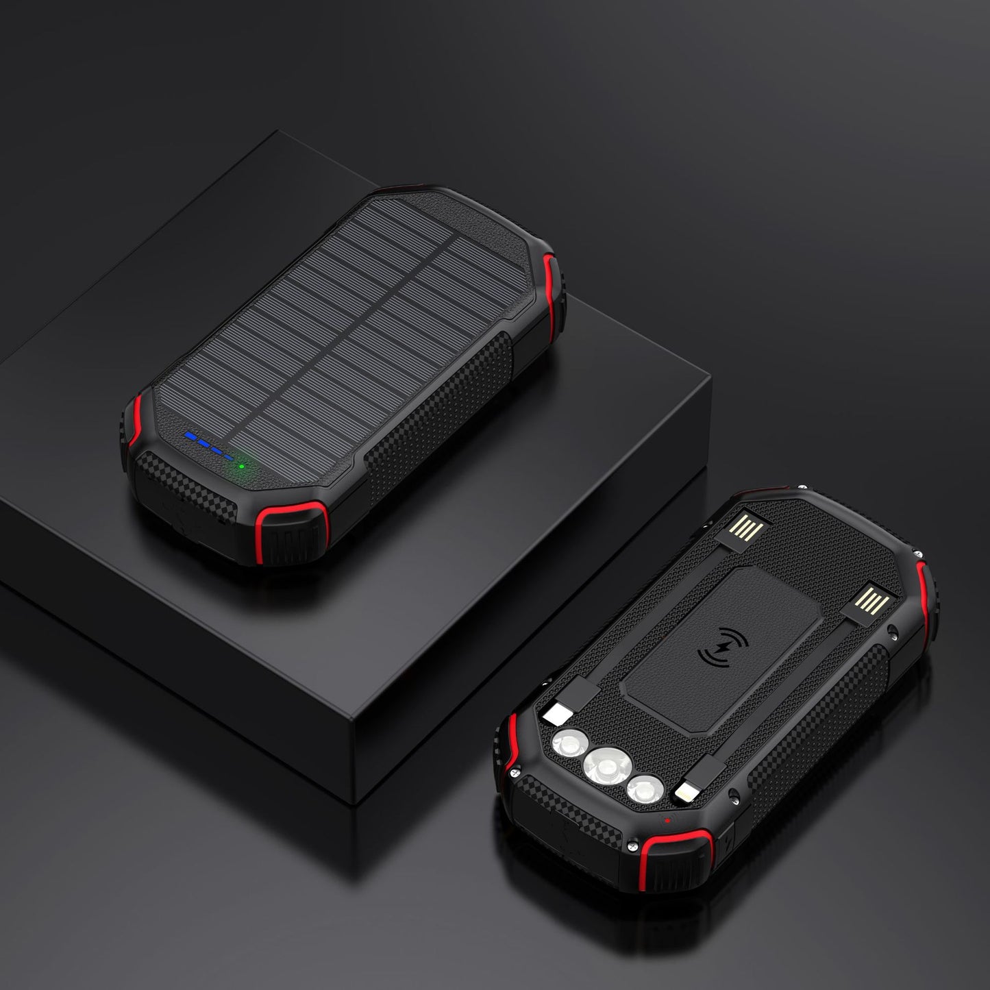 Robuste und Tragbare Solarlade-Powerbank Brehn