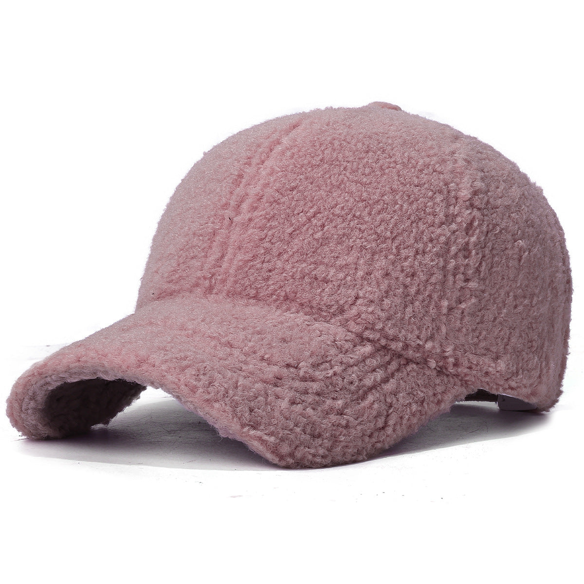 Damen Plüsch Fleece Baseballcap Brehn