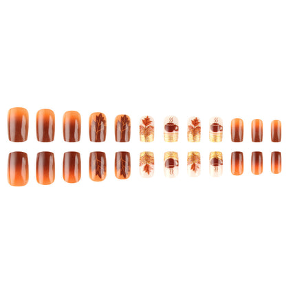 Herbstthemen Nageldesign-Set Brehn