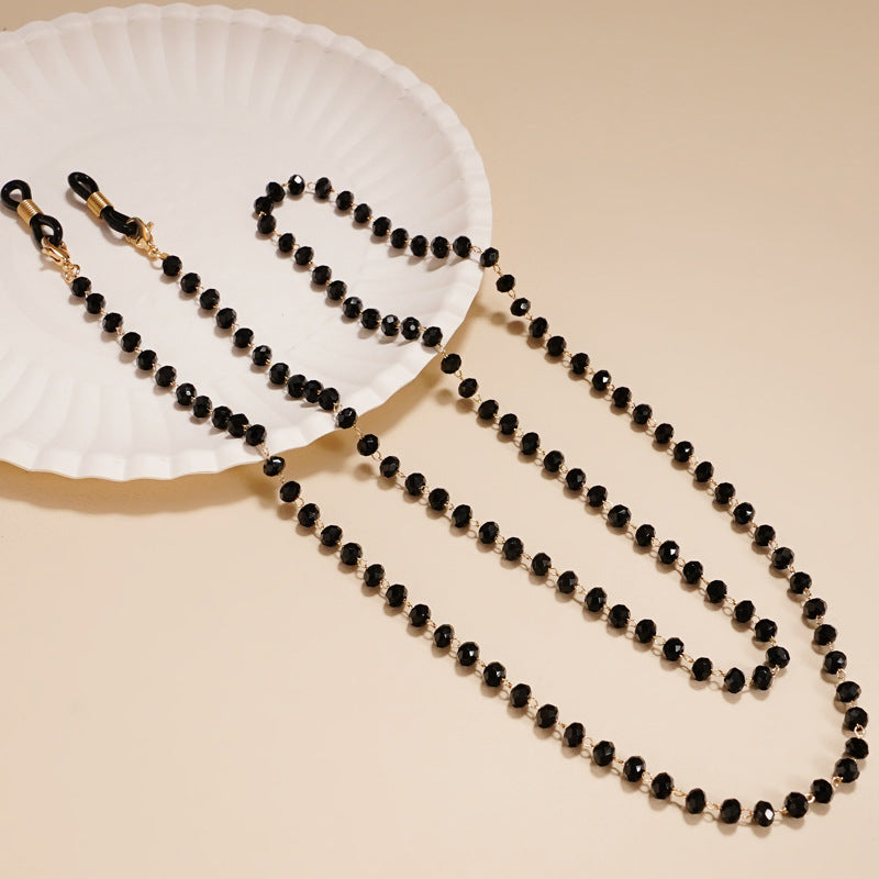 Elegante Perlen Brillen Kette Brehn