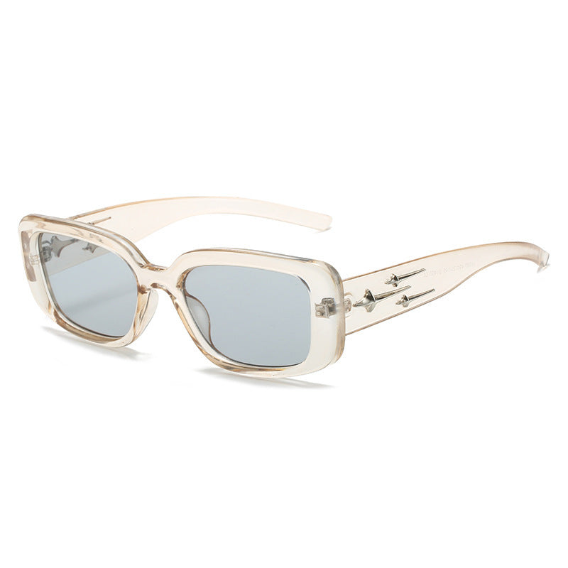 Moderne Minimalistische Quadratische Rahmen Sonnenbrille Brehn
