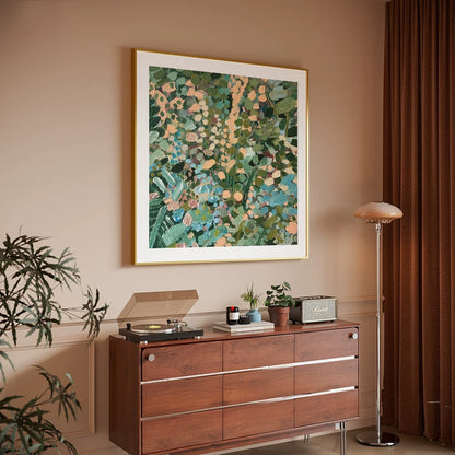 Botanischer Druck Leinwand Kunstwerk