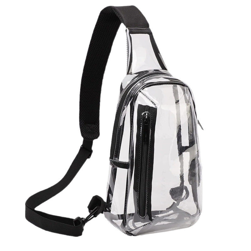 Durchsichtige Sling-Tasche mit Praktischem Mehrfachtaschen-Design Brehn