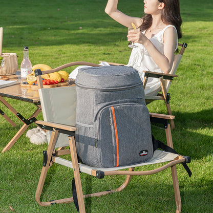 Damen Isolierte Rucksack-Kühltasche mit mehreren Staufächern Brehn