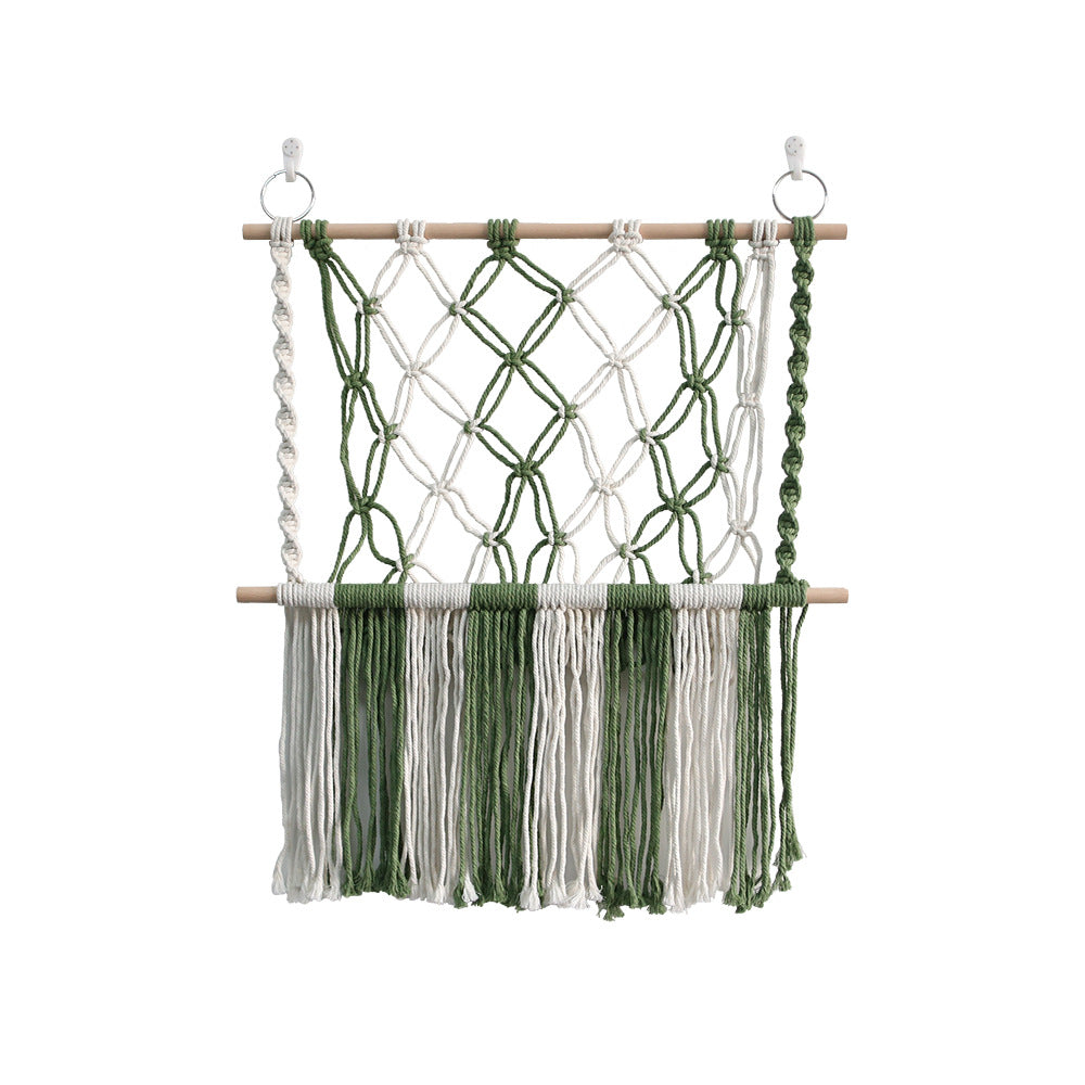 Handgewebter Wandbehang im Boho-Stil
