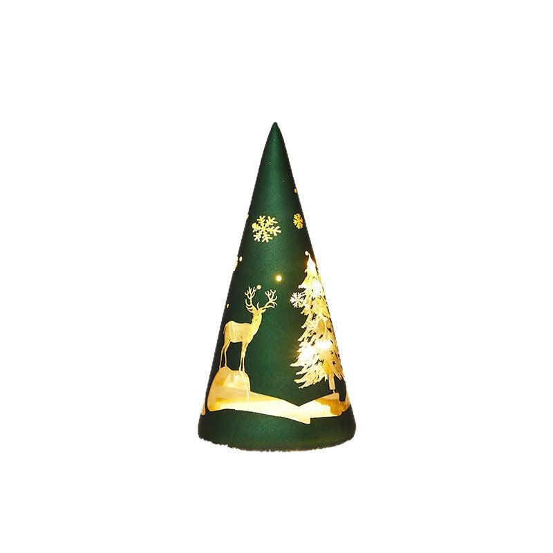Dekorative LED Weihnachtsbaumlaterne