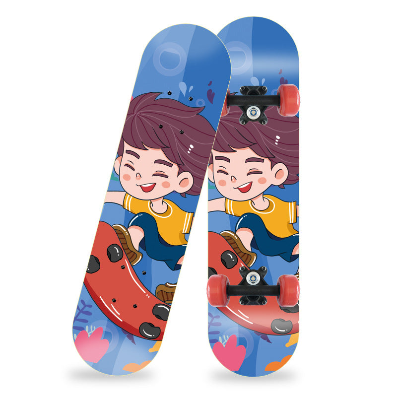 Cartoon-inspirierte Mini-Skateboard Brehn