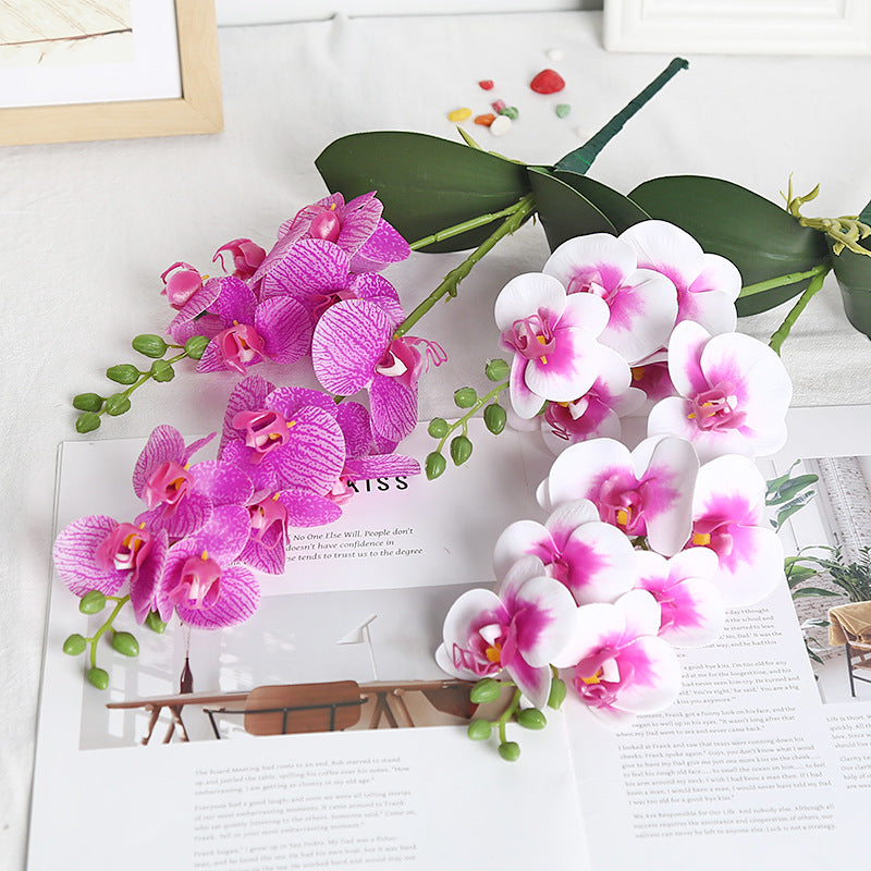 Lebensechte künstliche Orchideenstammarrangement