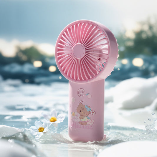 Damen tragbarer Handventilator mit süßem Tiermotiv Brehn
