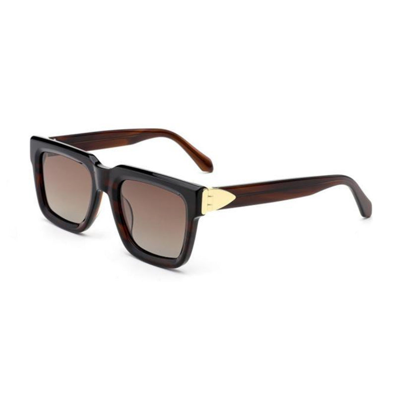 Damen moderne Oversize-Sonnenbrille mit elegantem Rahmen Brehn