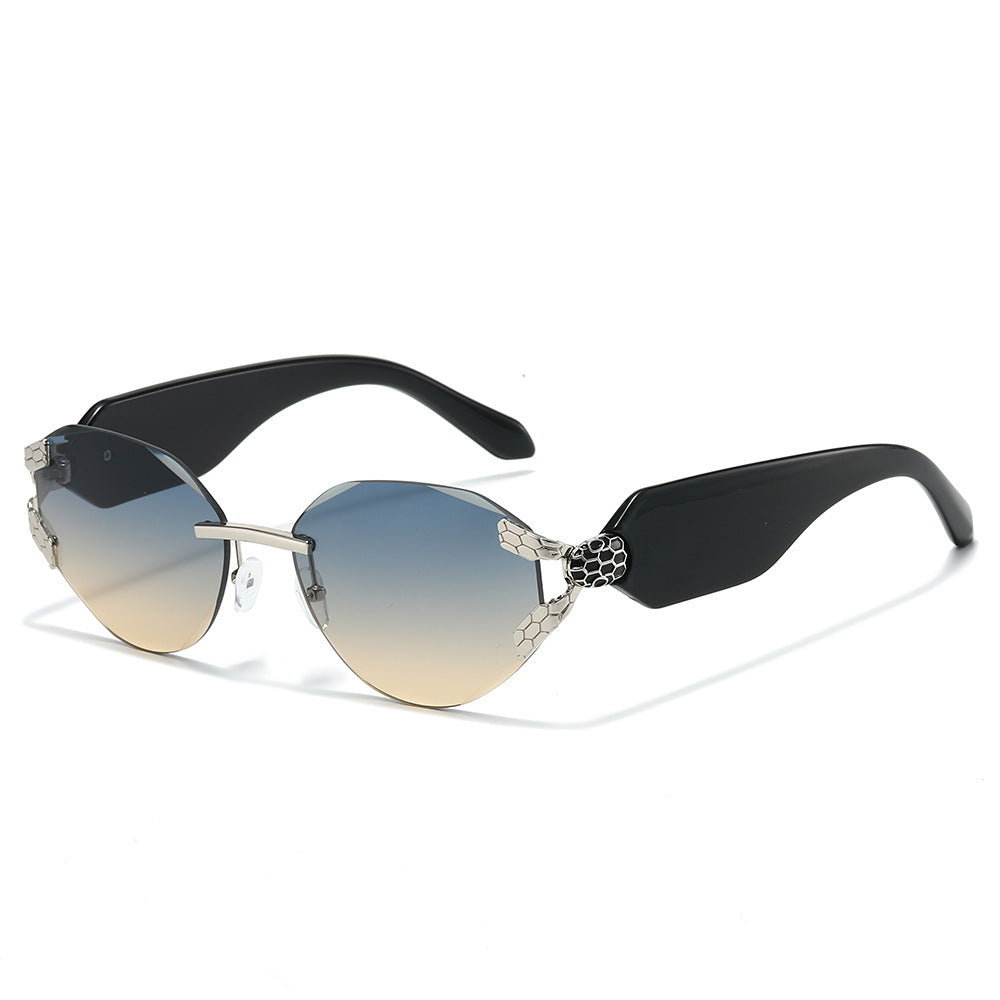 Elegante Katzenaugen-Sonnenbrille mit einzigartigem Design Brehn