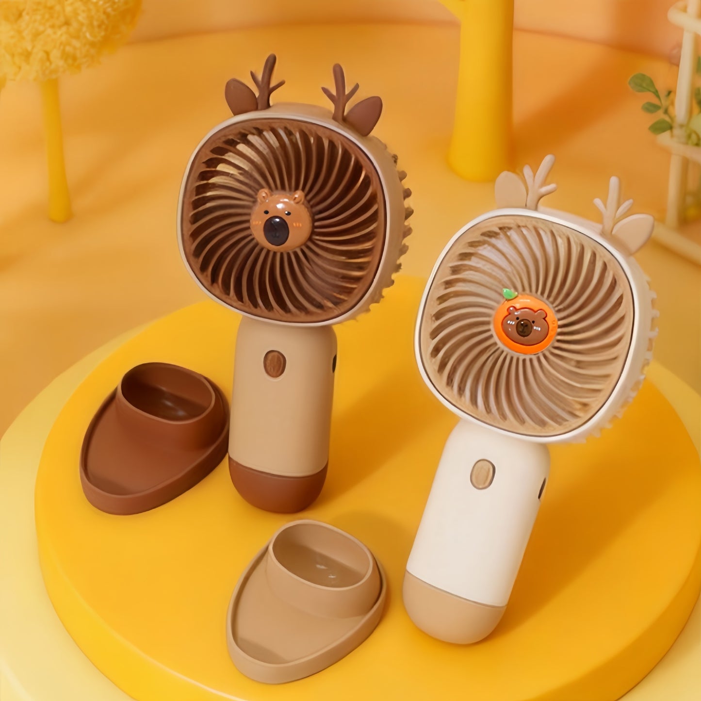 Damen Tragbarer Mini-Ventilator mit niedlichem Design Brehn