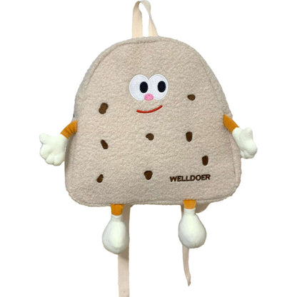 Kinderrucksack mit verspieltem Cartoon-Charakter Brehn