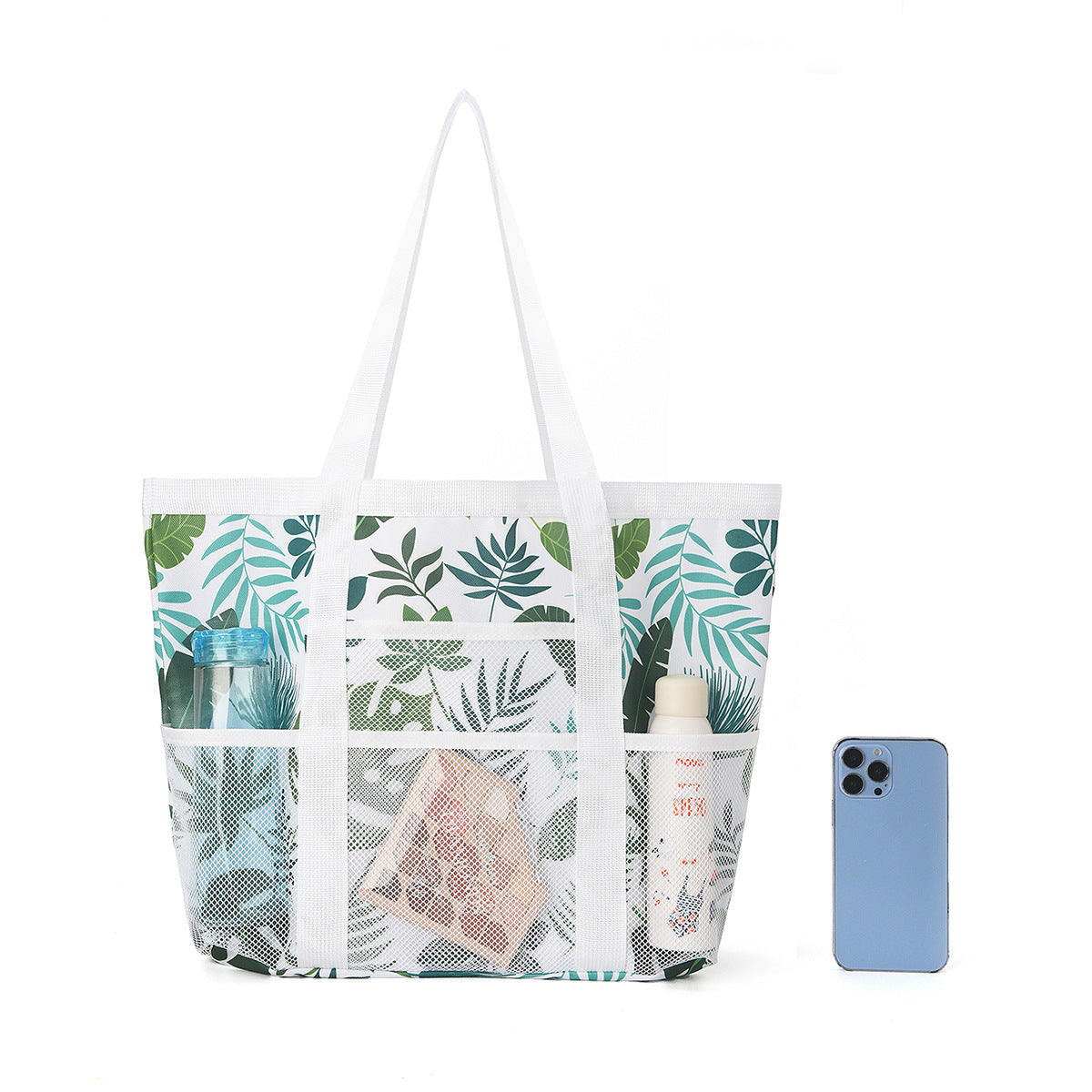 Geräumige Strandtasche mit Atmungsaktivem Netzdesign Brehn