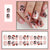 Halloween Kunstnagelset mit gruseligen 3D-Motiven und Spinnenverzierungen Brehn