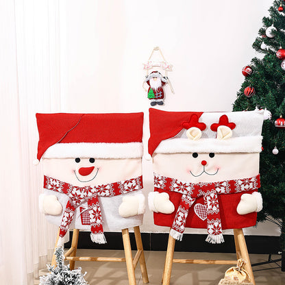 Festlicher Weihnachts-Stuhlüberzug Brehn