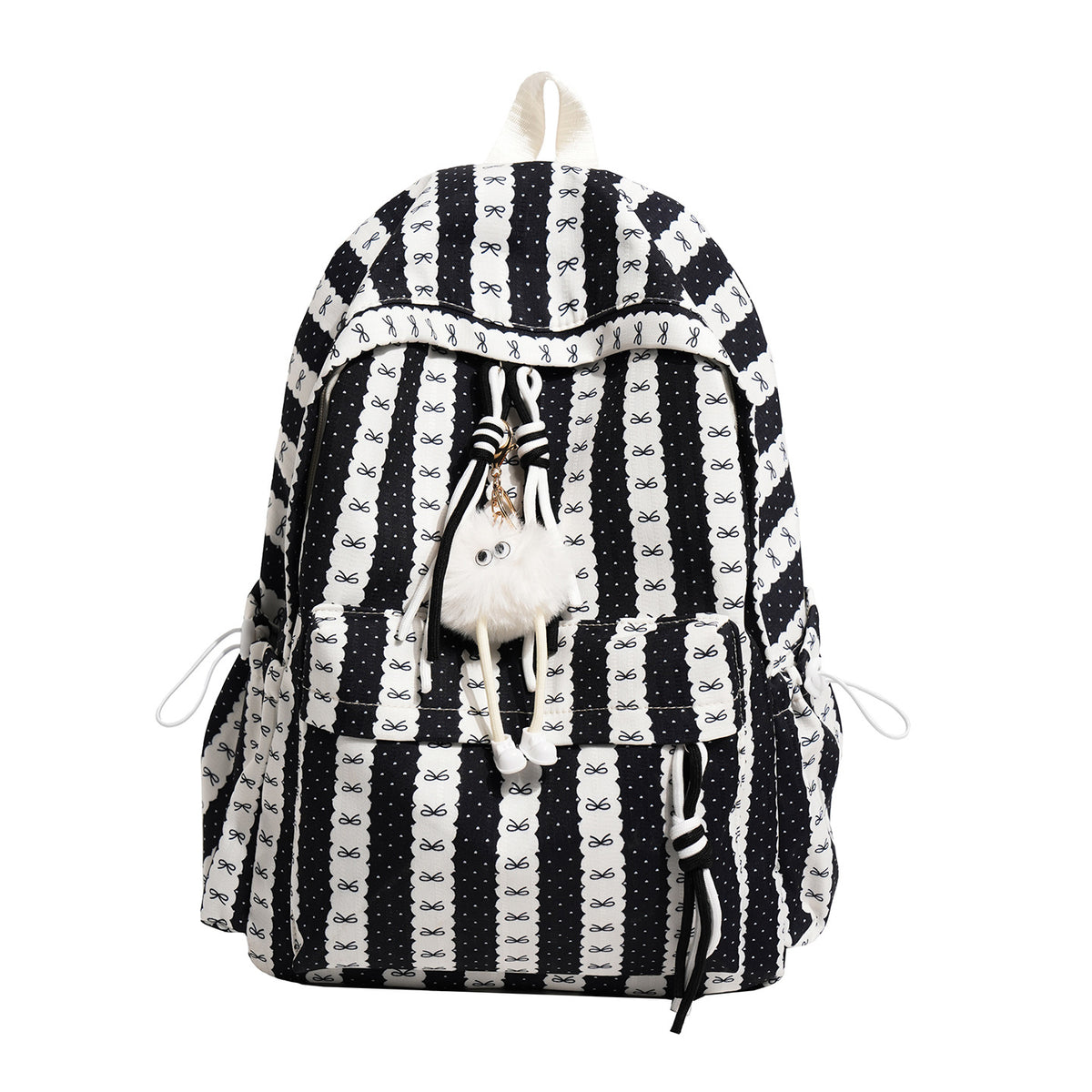 Verspielter gemusterter Schulrucksack Brehn