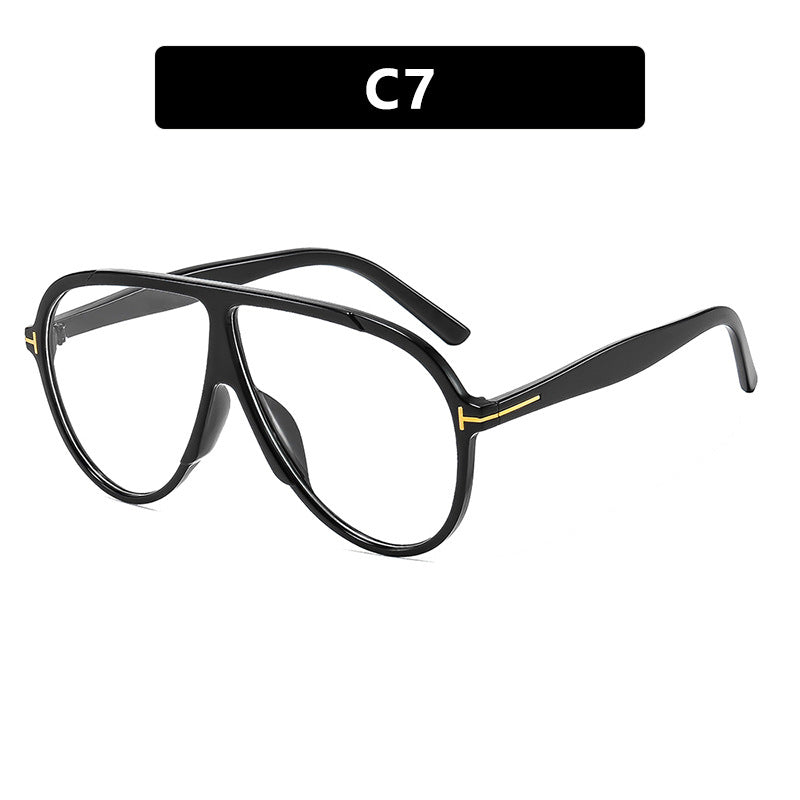 Damen modische Brille mit großem angesagtem Gestell Brehn