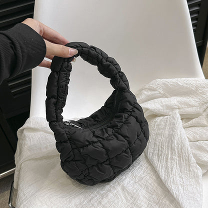 Gepolsterte Puffer-Handtasche