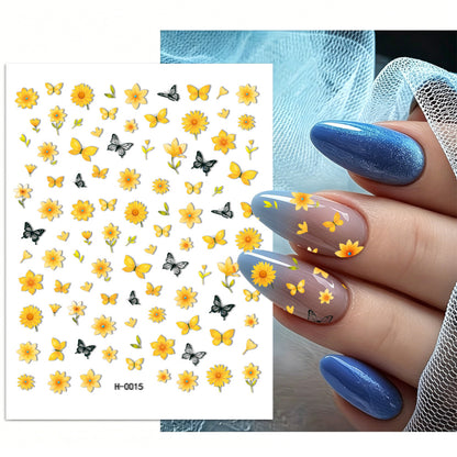 Kreative Nagelkunst Aufkleber