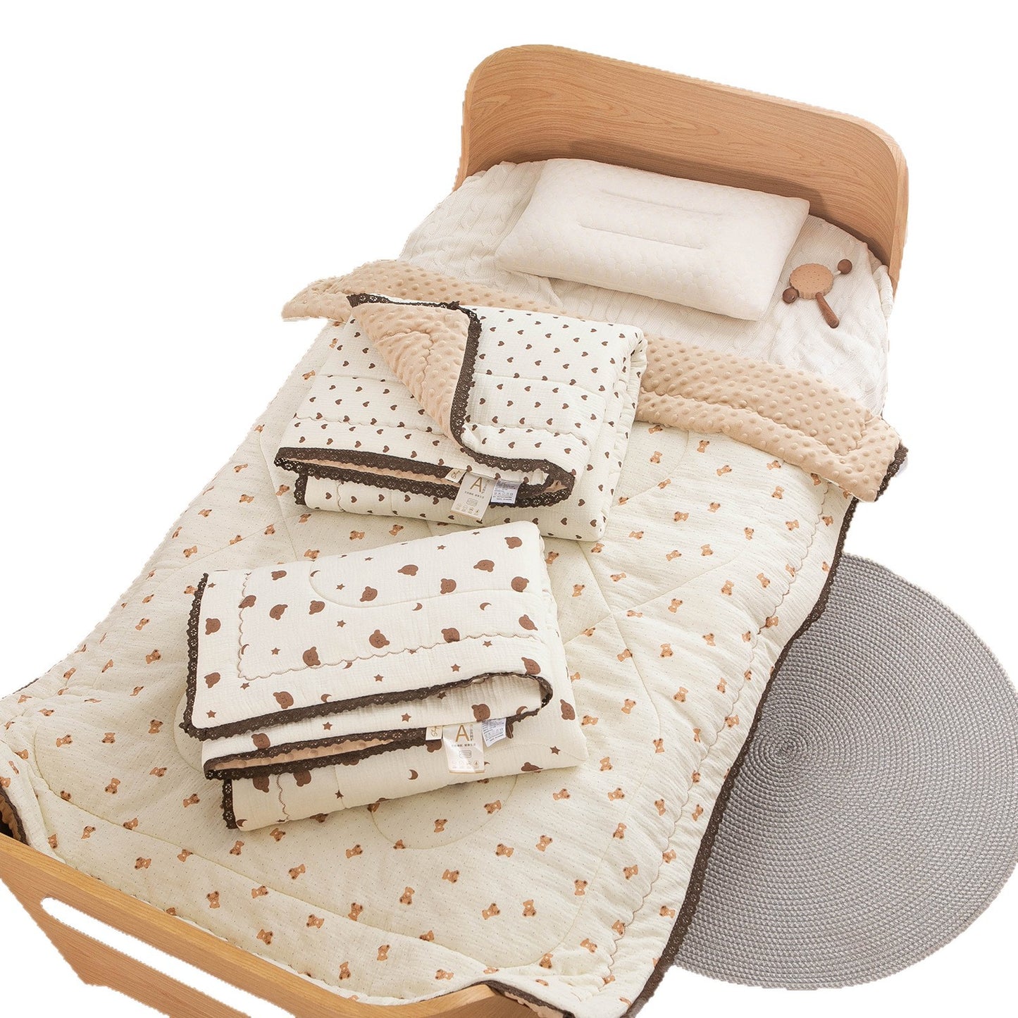 Damen Tagesdecke mit hochwertigem floralem Design Brehn