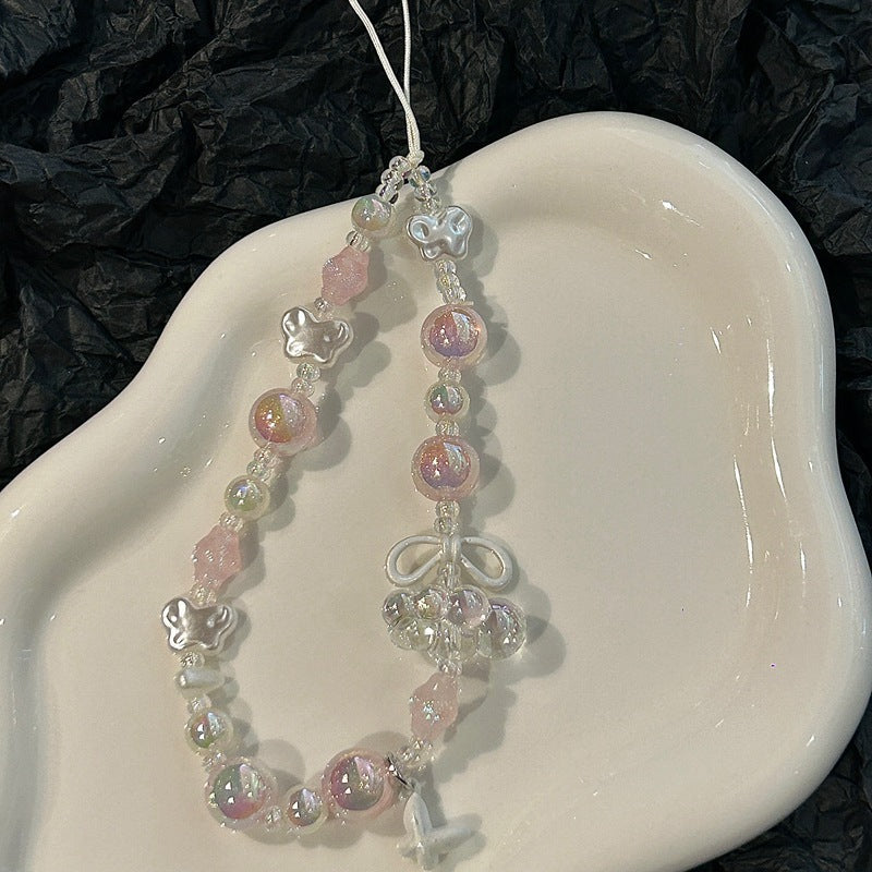 Elegante Perlen Charm Halskette Brehn