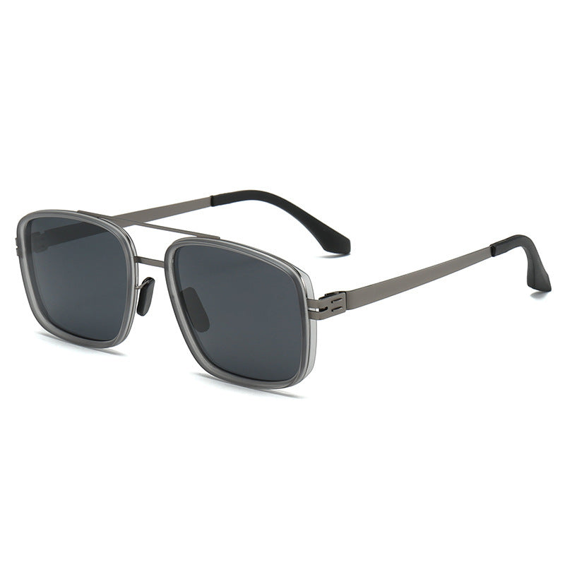 Damen stilvolle quadratische Sonnenbrille Brehn