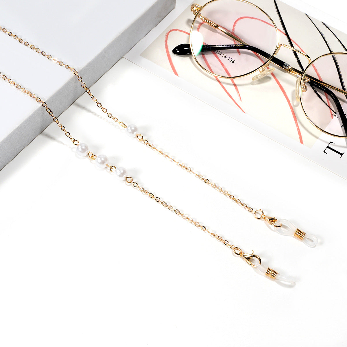 Premium Metall Brillen Kette Brehn