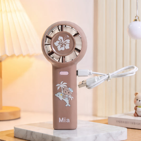 Damen Tragbarer Mini-Handventilator mit kinderfreundlichem Design Brehn