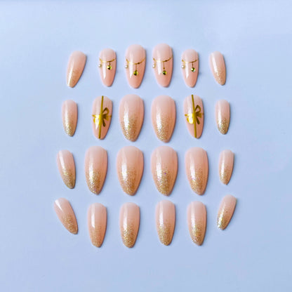 Nail Art Design Kit mit Perlen und Glitzer