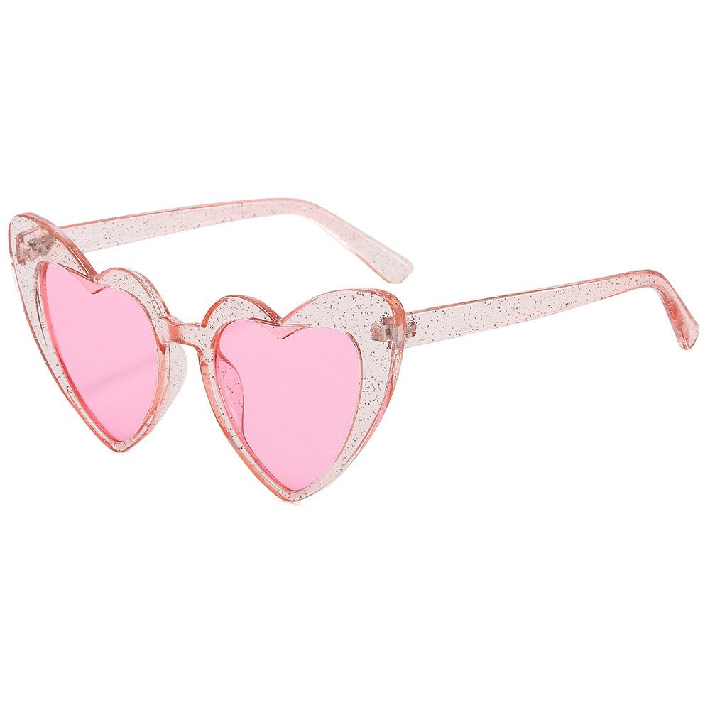 Herzförmige Retro-Sonnenbrille Brehn