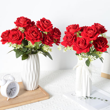 Künstlicher Ros-blumenstrauß