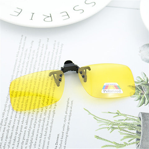 Damen Clip-On Sonnenbrille mit polarisierten Gläsern Brehn