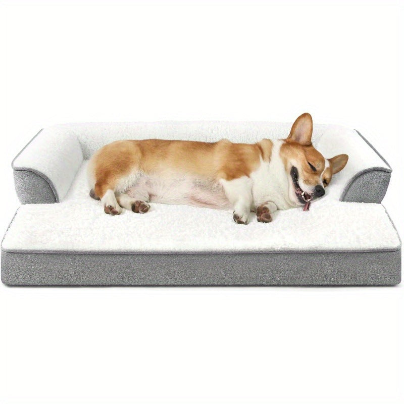 Orthopädisches Plüsch-Hundebett Sofa