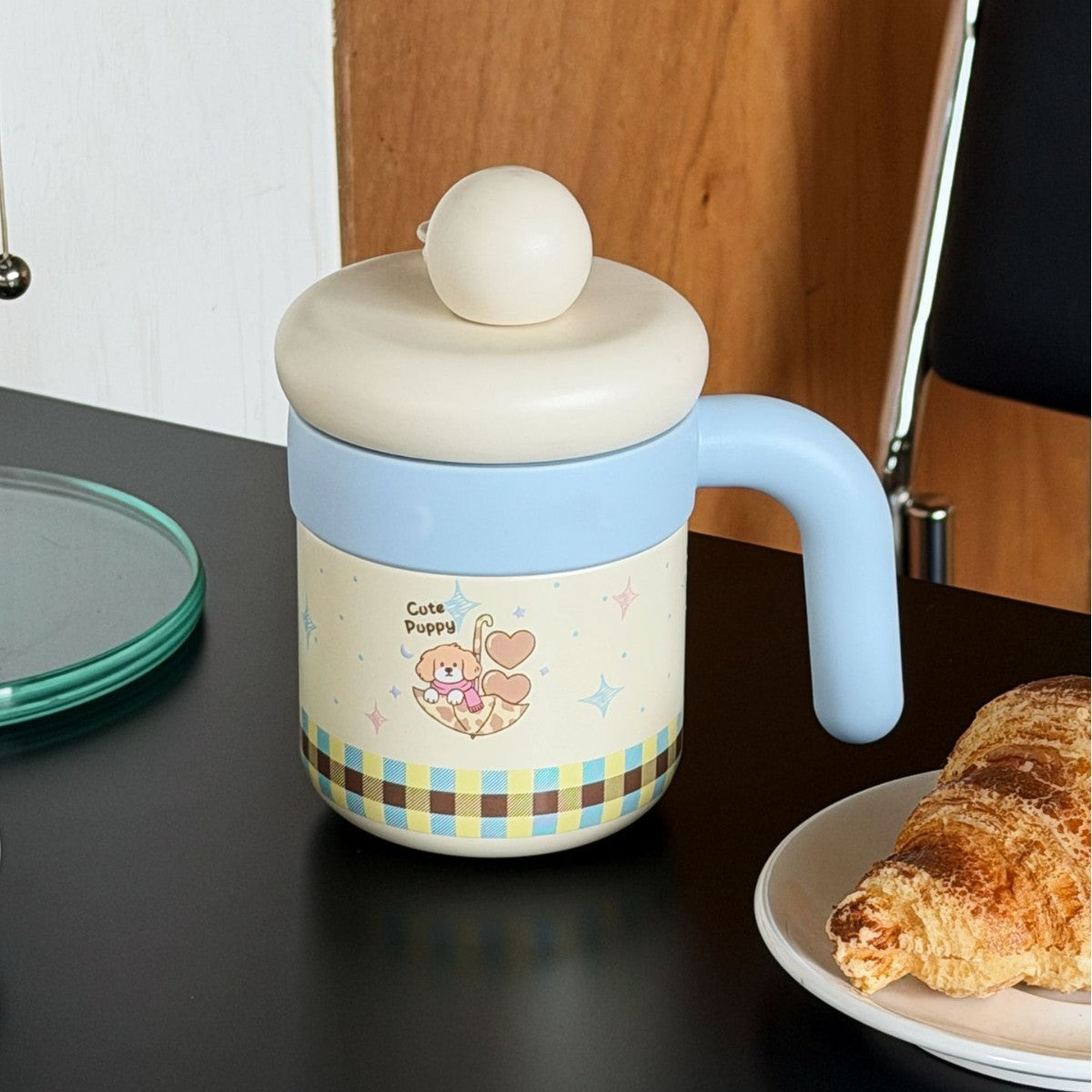 Damen verspielter Kaffeebecher Brehn