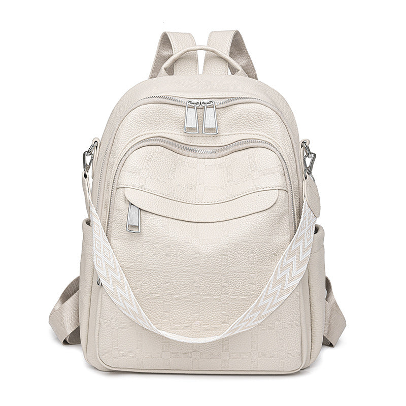 Vielseitiger Texturierter Rucksack mit mehreren Compartts Brehn