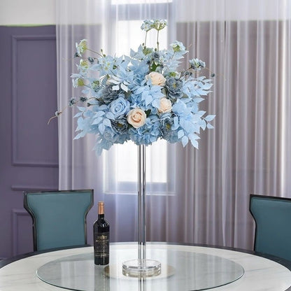Elegante florale Mittelstück mit Acrylständer