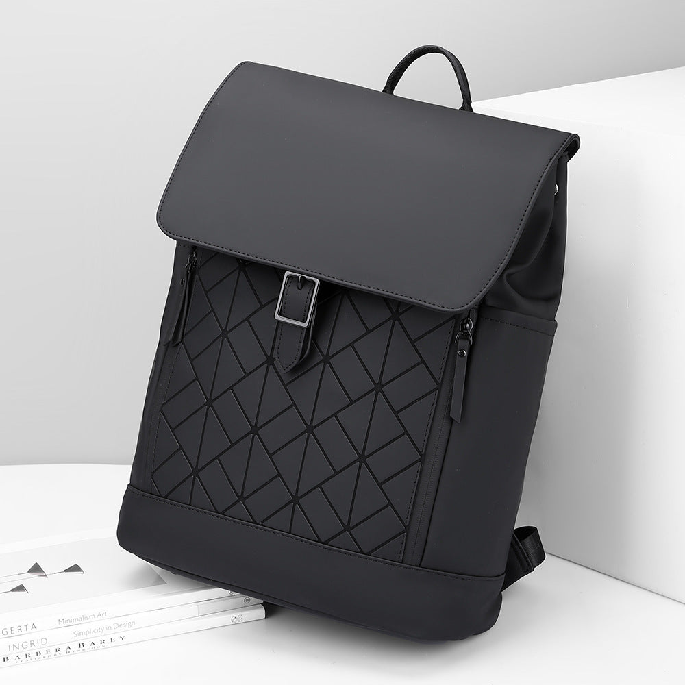 Geometrisch gemusterter Rucksack Brehn
