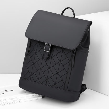 Geometrisch gemusterter Rucksack Brehn