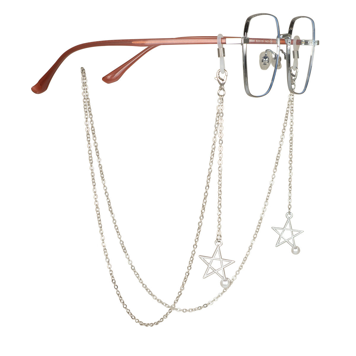 Künstlerischer Stern Anhänger Brillenhalter Brehn