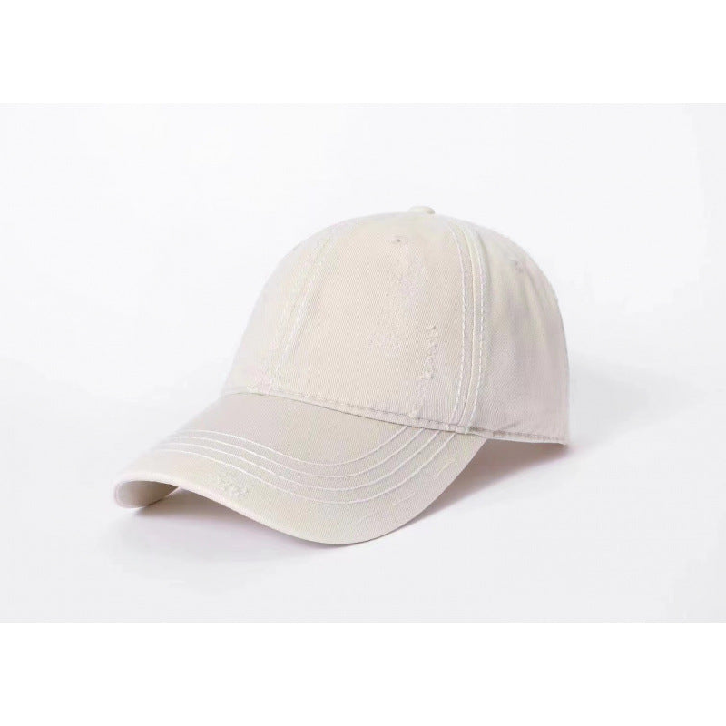 Herren klassische distressed Baumwoll-Baseballmütze Brehn