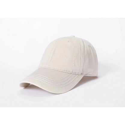 Herren klassische distressed Baumwoll-Baseballmütze Brehn