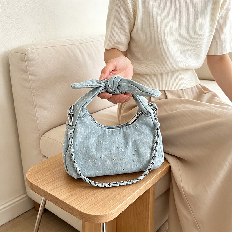Stylische Handtasche mit Schleifenverzierung Brehn