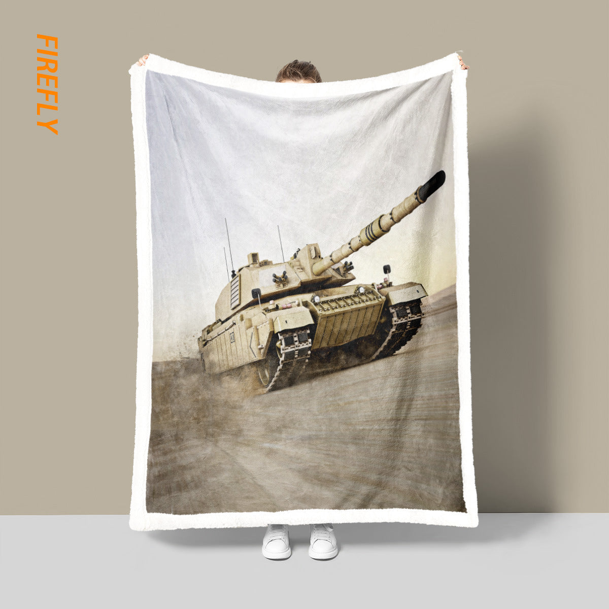 Taktische Camo Fleece Wurfdecke