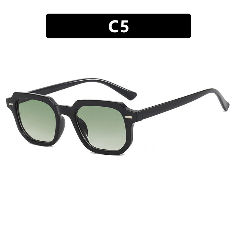 Damen stilvolle Sonnenbrille im auffälligen, geometrischen Design Brehn