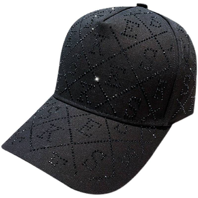 Frauen Rhinestone-beschichtet verstellbare Baseballmütze Brehn