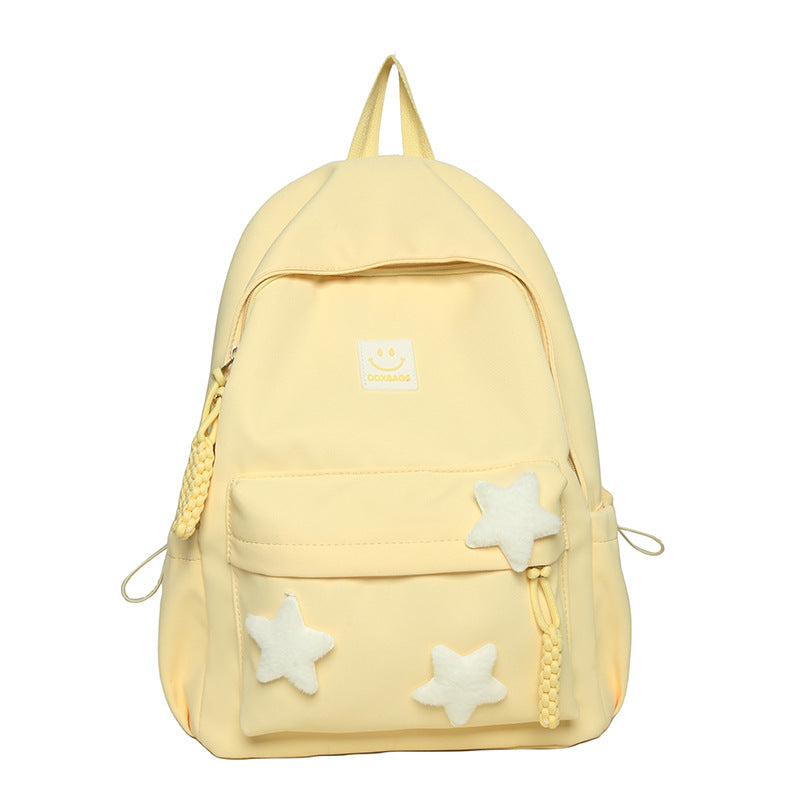 Adorable Star-Accent Schulrucksack Brehn