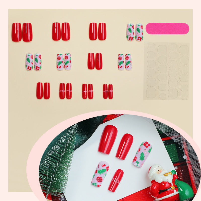 Urlaubs-Themen Press-On-Nagelset Brehn
