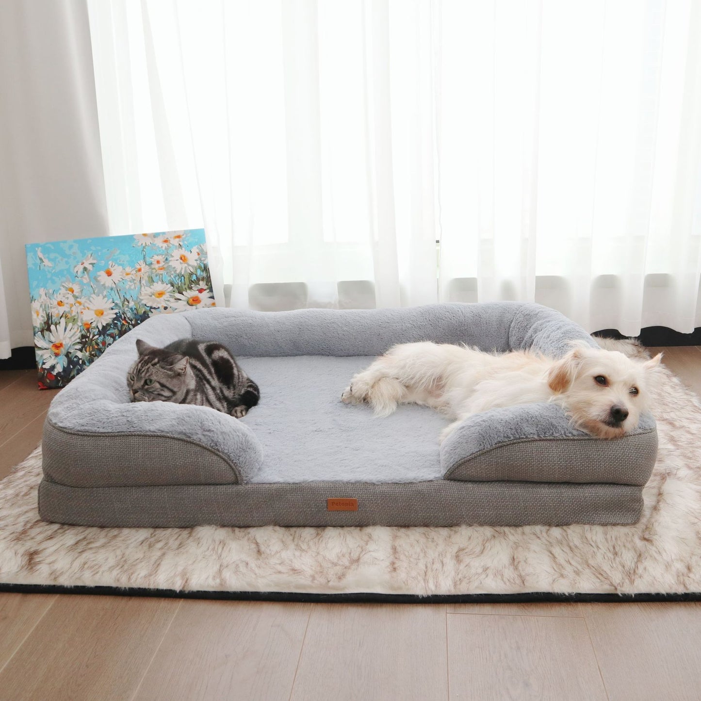 Luxuriöses orthopädisches Hundebett